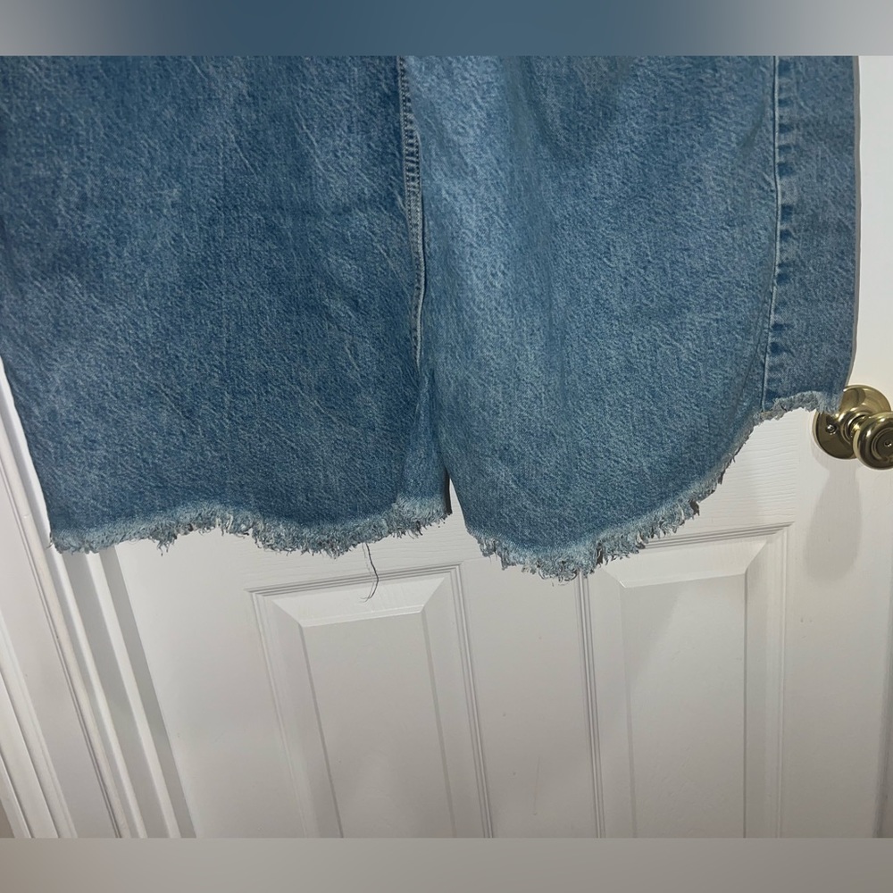 Free People Ollie Jeans, NEW, size 29, We the Free Wide leg distressed - Picture 7 of 8
